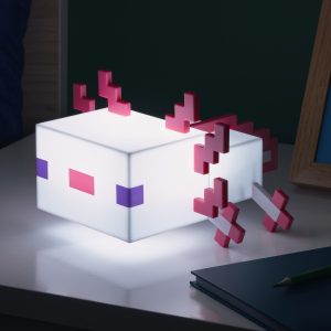Minecraft Axolotl lamp