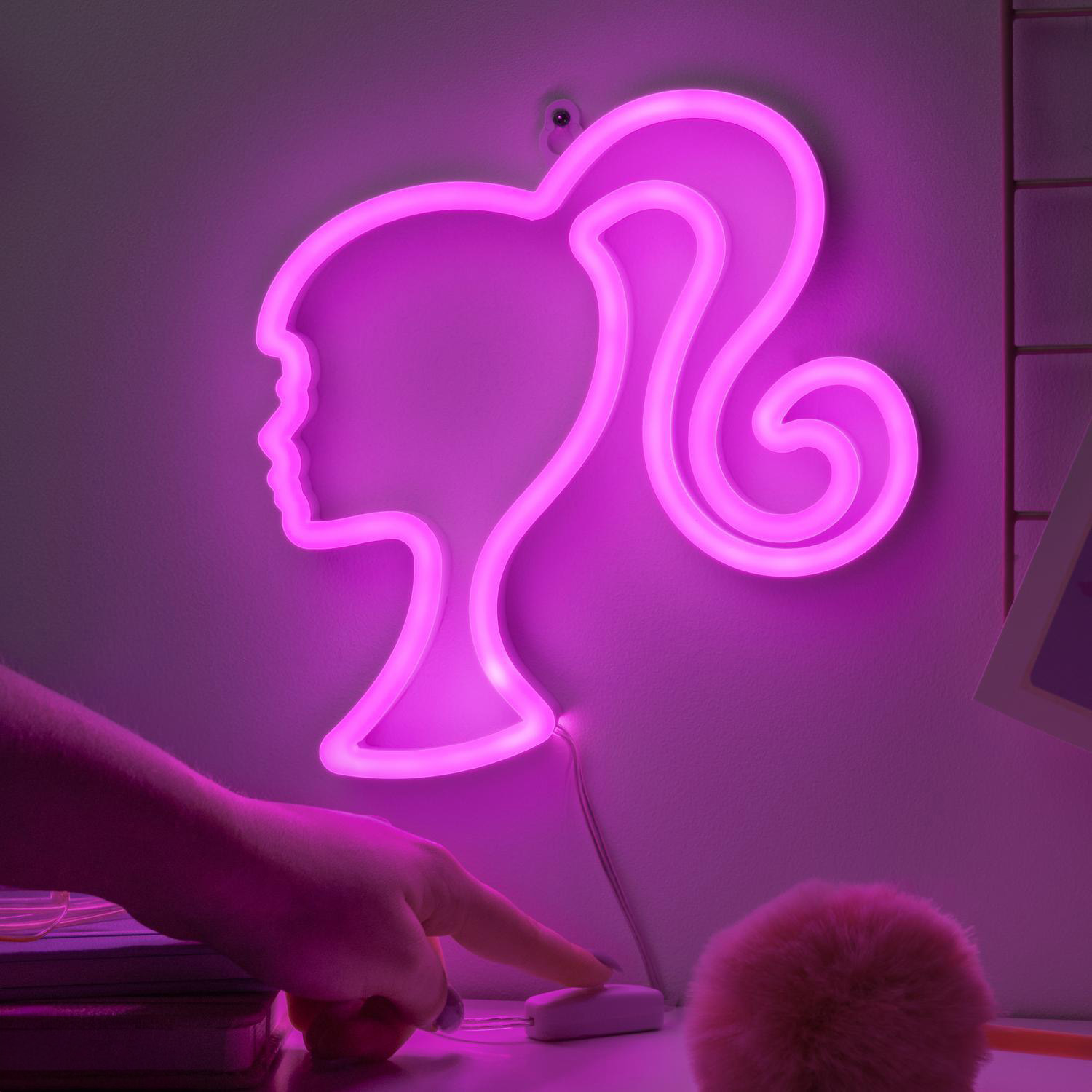 Barbie Neon muurlamp 1 Barbie Neon muurlamp