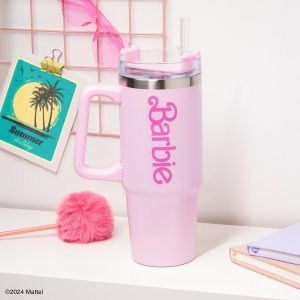 Barbie Roze thermosbeker (1200 ml)