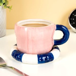 Reddingsboei mok - Blauw