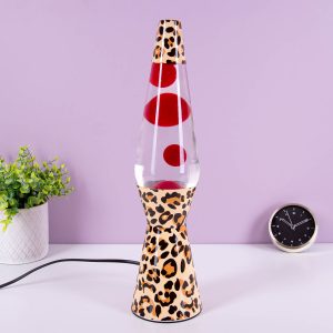 Luipaard bullet lavalamp