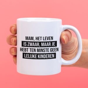 Mok Mam het leven is zwaar