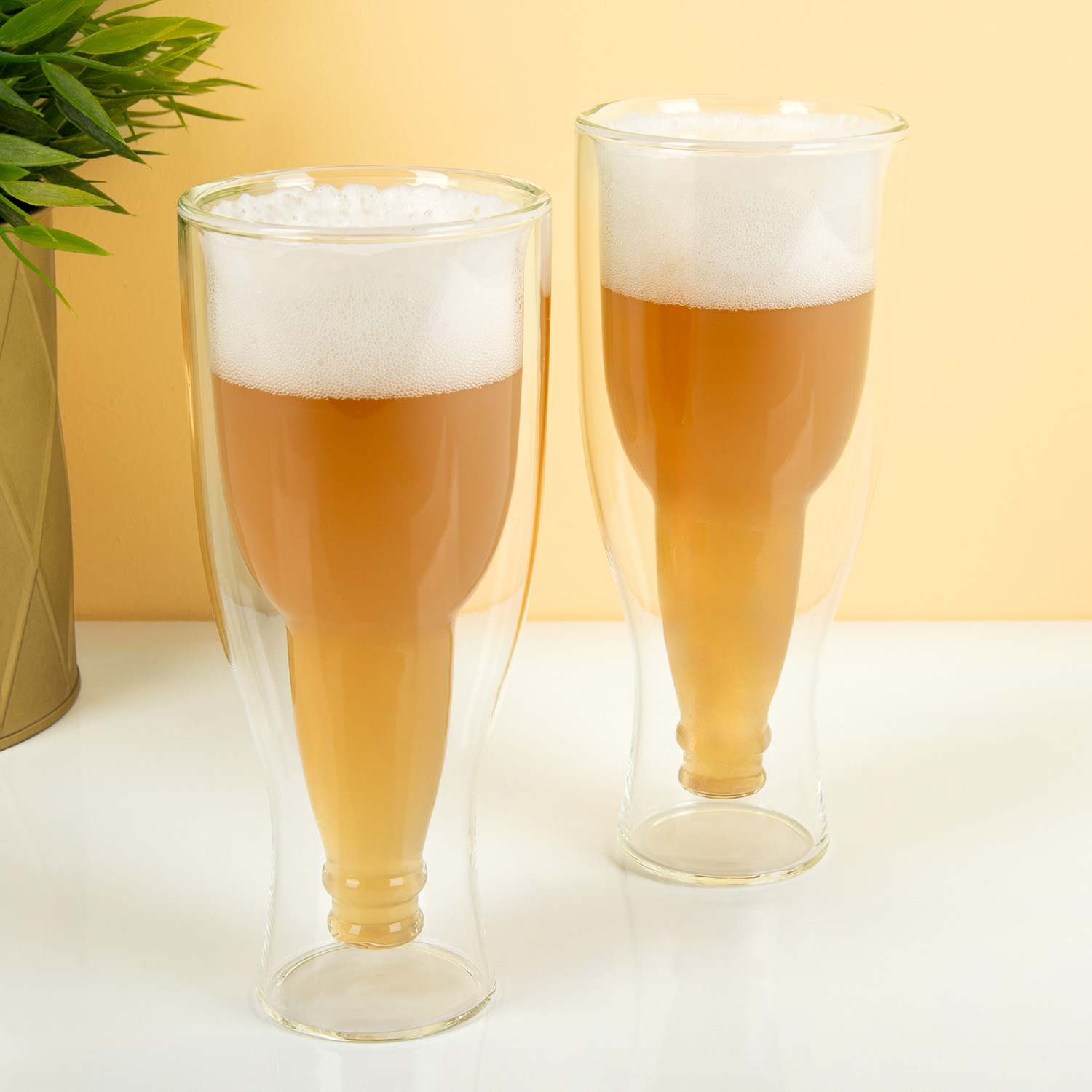 Gravity Bierglazen - 250 Ml (Set Van 2) 1 Gravity Bierglazen - 250 Ml (Set Van 2)