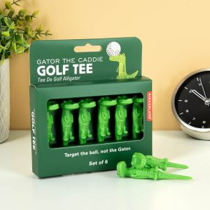 Alligator golftees (set van 6)