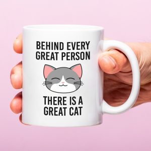 Mok Behind every great person