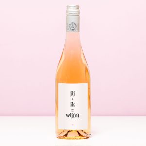 Wijnfles Jij Ik Wij(n) - Rosé (Blush Rosé)