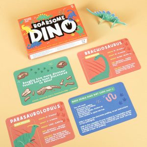 Roarsome Dino triviakaarten voor kids