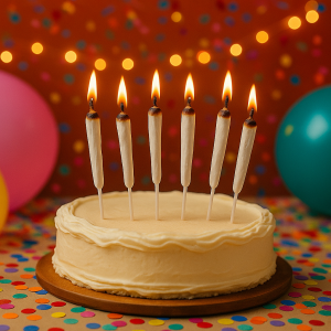 Blunt Kaarsen Set - 6 Stuks - Jointvorm - 10 cm - Humoristisch Cadeau