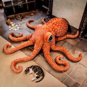 Gigantische octopus knuffel (150 cm)
