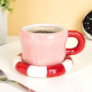 Reddingsboei mok - Rood