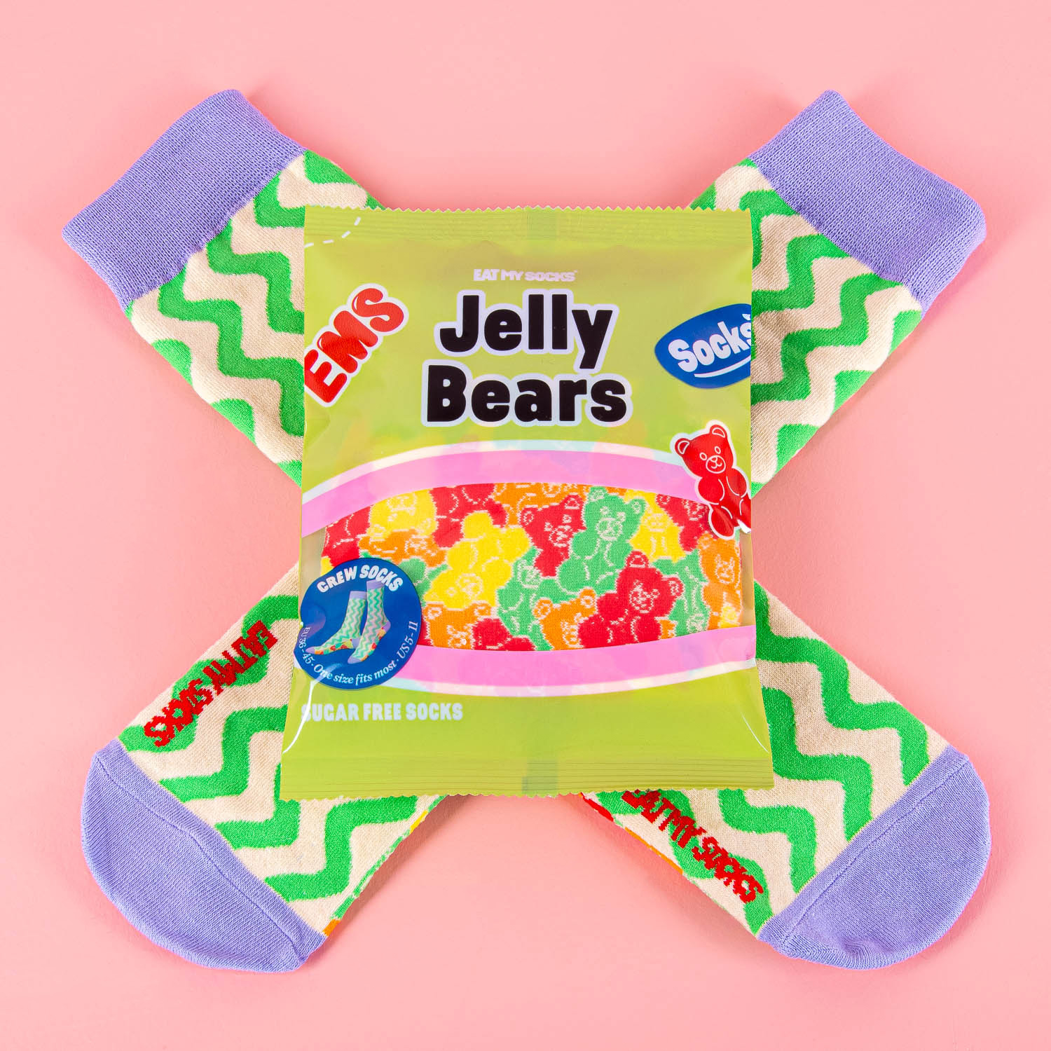 Gummibeer sokken 1 Gummibeer sokken
