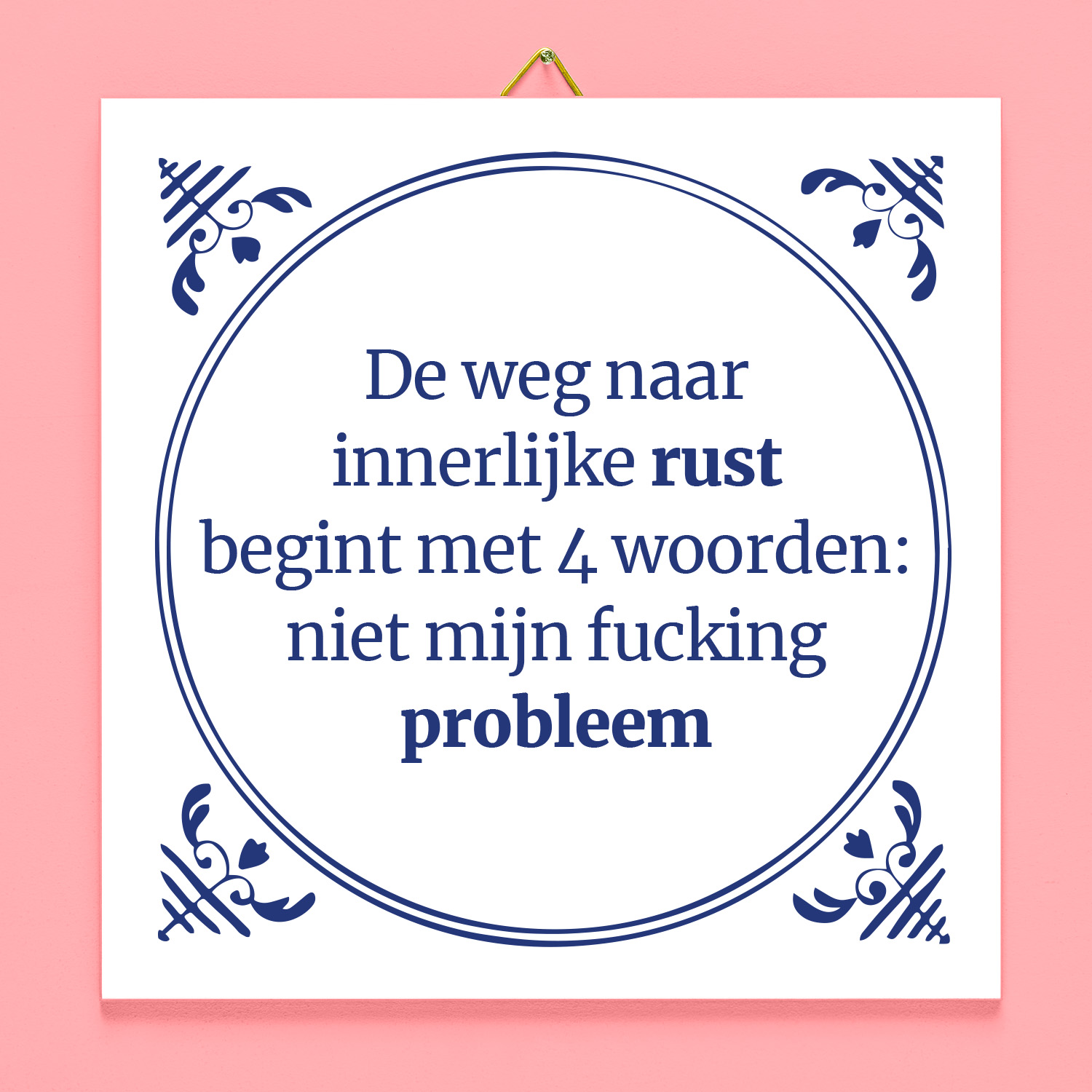 Tegeltje De weg naar innerlijke rust 1 Tegeltje De weg naar innerlijke rust