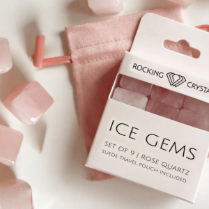 Ice Cubes Rose Quartz (Set van 9)