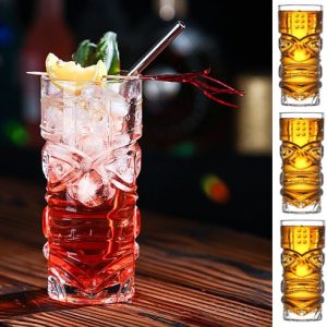 Tiki Cocktail Glazen - 6x410ml