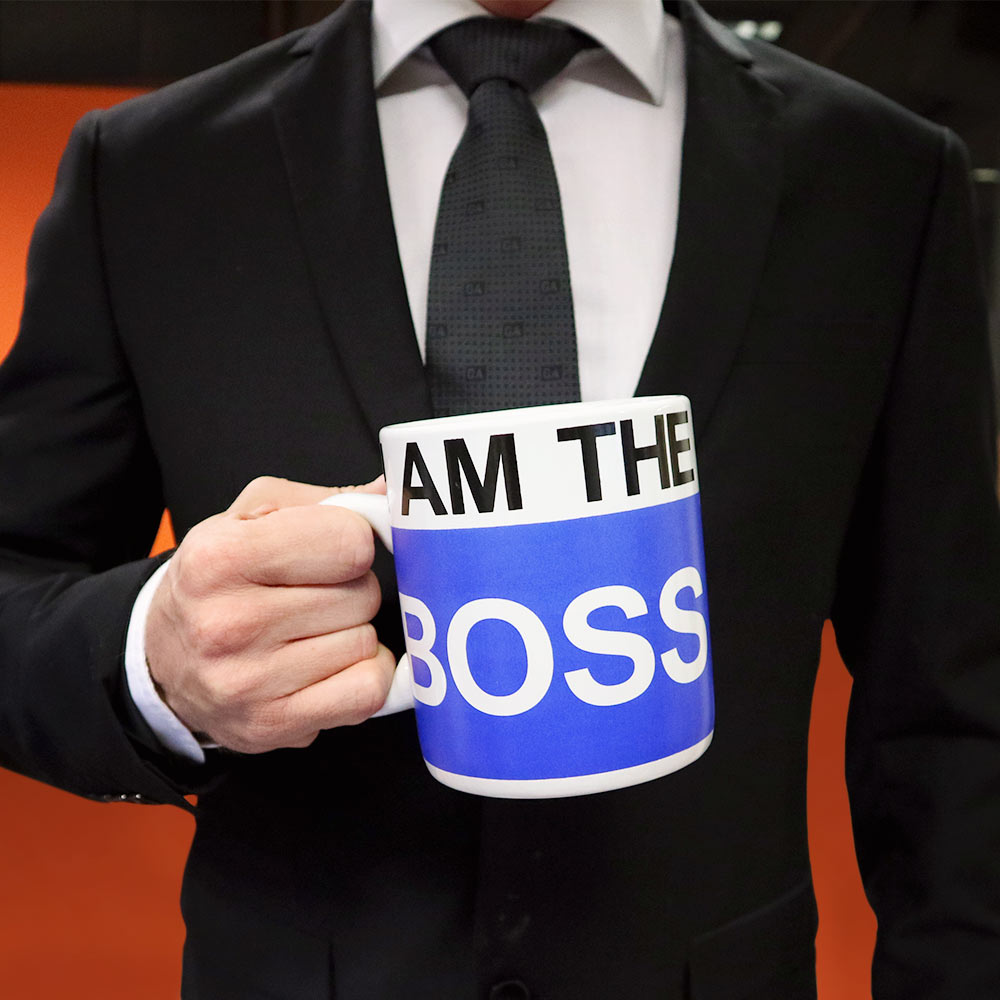 Boss Beker XXL - I Am The Boss Mok 1 Boss Beker XXL - I Am The Boss Mok
