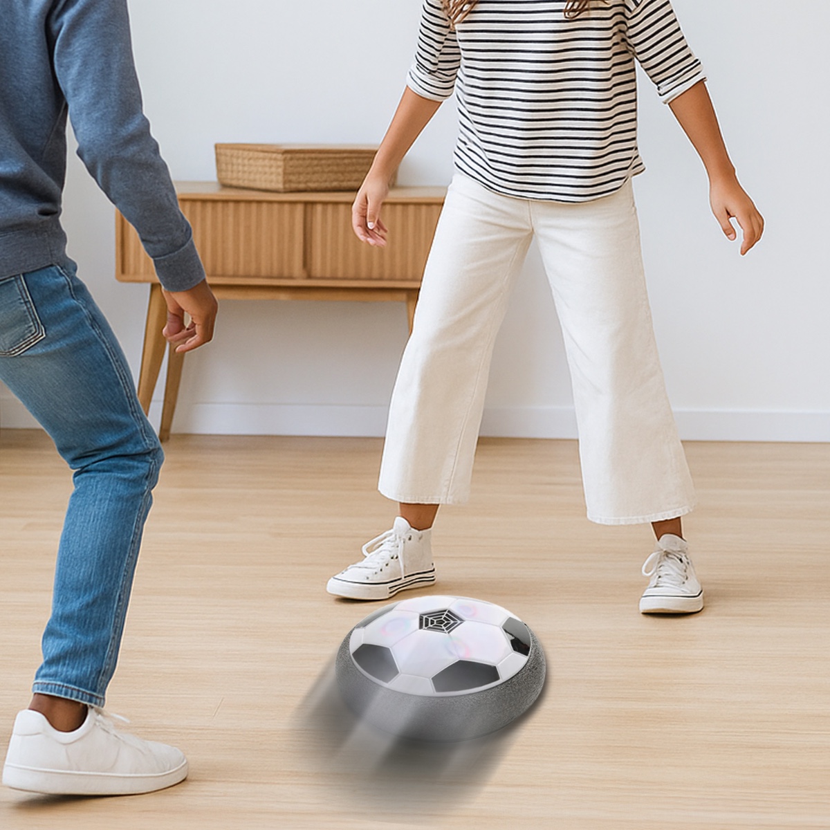 Elektrisch Zwevende Voetbal - Air Powered Soccer 1 Elektrisch Zwevende Voetbal - Air Powered Soccer