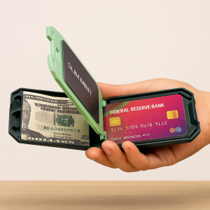 Slim Mint Wallet - Pasjeshouder en Portemonnee