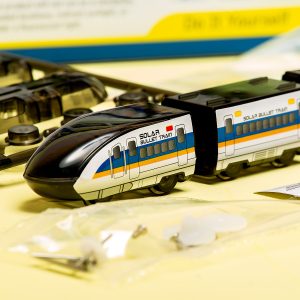 Zelfbouw Trein Op Zonne-Energie